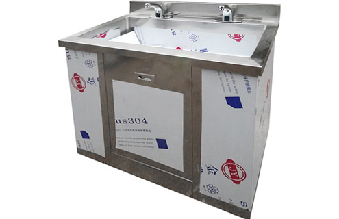 不锈钢洗手池生产定制双人位感应式洗手池 手术室洗手池水池